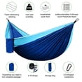 thumbnail image 3 of Hamaca ERUW para Camping de Nylon 210D Individual/Doble Azul, 3 of 9