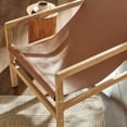 thumbnail image 4 of Modway Orín Leather Sling Chair in Chestnut Tan by Modway, 4 of 10