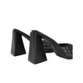 thumbnail image 2 of XY London Womens Maylin Quilted Sculptured Heel High Heels, 2 of 5