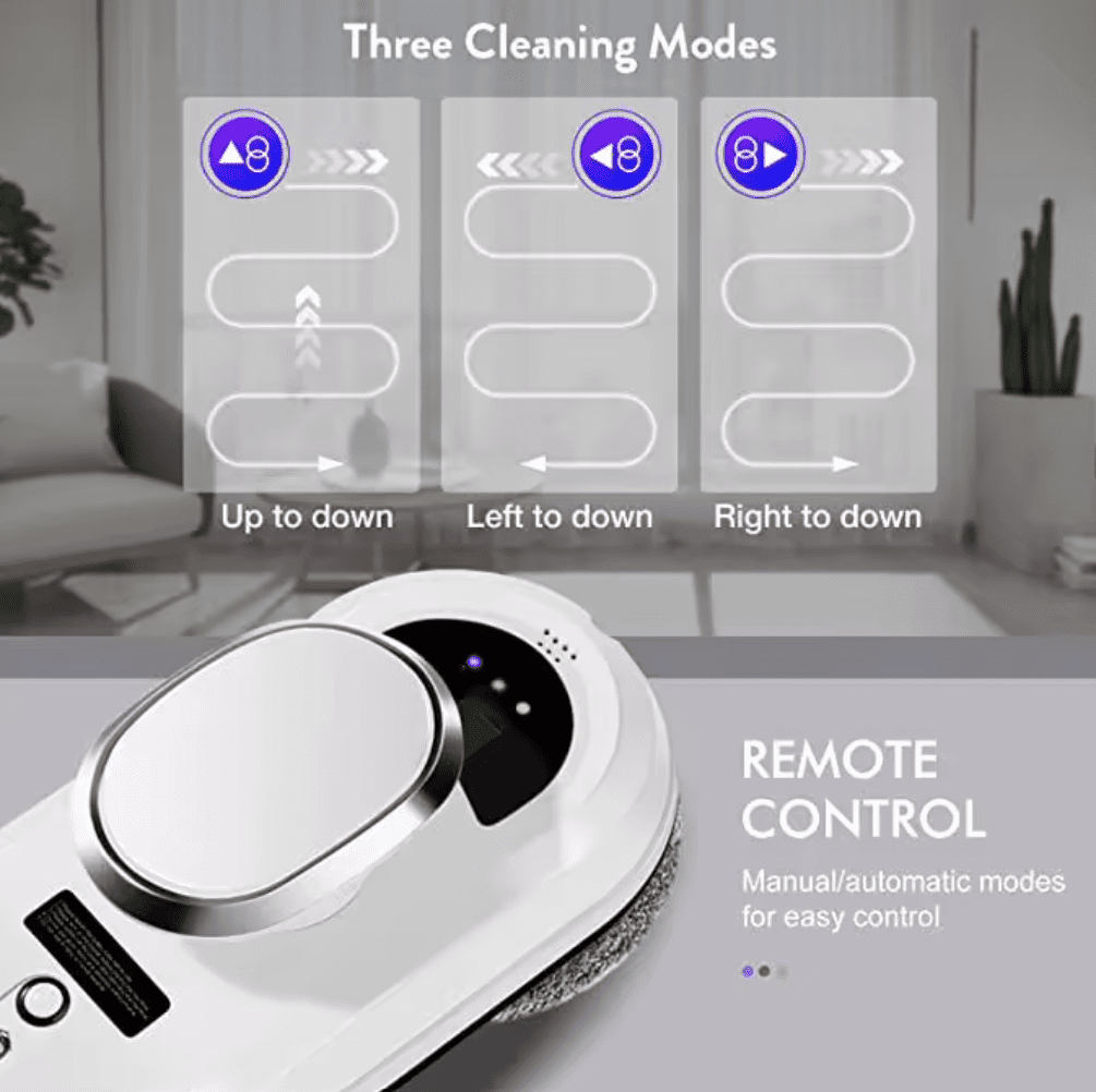 Ironmax Window Cleaning Robot - Smart Technology
