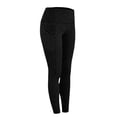 thumbnail image 6 of Twczz Girls Yoga Leggings with Pockets- High Waist Stretch Tummy Control Full Length Athletic Workout Pants Black Size 8 Years, 6 of 9