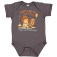 thumbnail image 3 of Inktastic Rookie of the Year First Birthday Football Theme Boys Baby Bodysuit, 3 of 5
