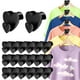 thumbnail image 2 of 4/8/20 unidades de ganchos conectores para perchas, ganchos para perchas para herramientas domésticas, 40 unidades de ganchos para perchas con forma de corazón, 2 of 4