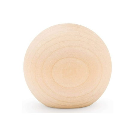 Unfinished Wood Ball Knobs 2 1 4 Inch For Kitchen Cabinet Knobs