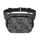 thumbnail image 1 of Fotbe Snake Cangurera Cuadrada con Estampado de Doble Capa, Bolsa de Cintura Ajustable Mini para Hombres y Mujeres, 1 of 9