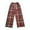 Red, variant on Winter Pants for Women Casual Plaid Warm Flannel Lined Straight Leg Trousers Loose Fit Comfortable for Everyday Wear Coffee S