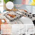 thumbnail image 2 of Happy Thanksgiving Bedding Duvet Cover Set Twin Size 4 Pieces Fall Truck Pumpkin Flowers Wood Texture Bedding Set with Zipper Closure, 1 Comforter Cover 68x86 Inches 1 Flat Sheet & 2 Pillow Cases, 2 of 7
