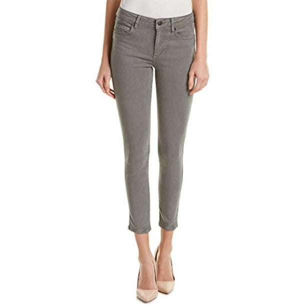 the end Encyclopedia corner Joe's Jeans Women's Skinny Ankle Posh Colors Mid Rise Pants Trousers (Grey,  25) - Walmart.com