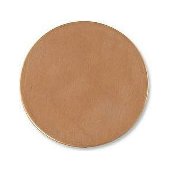 JewelrySupply Copper Round Blank 1-1/2"