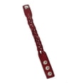 thumbnail image 2 of de cuero hecha a mano vintage s Intercciataa Charm Hebilla rojo Hugo Pulsera de la hebilla, 2 of 4