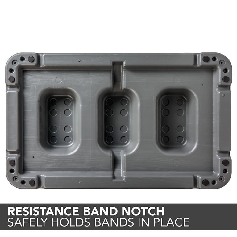 The Step 4" Stackable Aerobic Platform, Gray photo 6