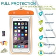 thumbnail image 4 of Waterproof Phone Pouch Case, Universal Waterproof Cell Phone Bag/Holder for with Neck Lanyard, 4 of 5