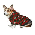 thumbnail image 7 of Honeii Christmas With Character Print Small Dog Hoodies Pet Hooded Sweatshirts Fall Winter Puppy Cat Sweaters Warm Clothes for Small Dogs Outfits Costume-X-Small, 7 of 7