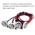 thumbnail image 3 of RC Light Bar Ronda Precise 1/10 Accesorios para automóviles Accesorios de vehículos Profesionales Modelo Modelo Cars Actualizaciones para Motors Reemplazo 4 piezas de luces 1 Set Monstrate FN001644-01, 3 of 7