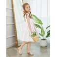 thumbnail image 3 of Arshiner Toddler Dress Girls Backless Tiered Summer Dresses Cute Swing Beach Sundress with Pockets, 3 of 5