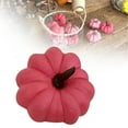 thumbnail image 2 of WMGHA Artificial Pumpkins Gourds Squashes Decorative Fall Pumpkins Fake Pink Pumpkins Autumn Party Thanksgiving Halloween Table Centerpiece Wreath Mantle Bowl Filler, 2 of 9