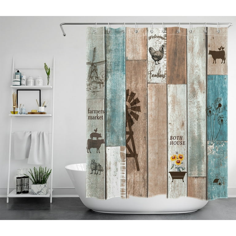 Rustic 2024 shower curtains