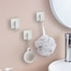 thumbnail image 5 of Ganchos de Pared de Acero Inoxidable (Paquete de 2) | Ganchos Adhesivos Resistentes para Toallas y Ropa, Ideales para Cocina y Baño | Perchero Sin Perforaciones Ni Taladros, 5 of 6