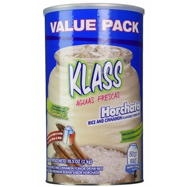 Klass Horchata Naturally Flavored Drink Mix 14.1 oz (Pack of 6)