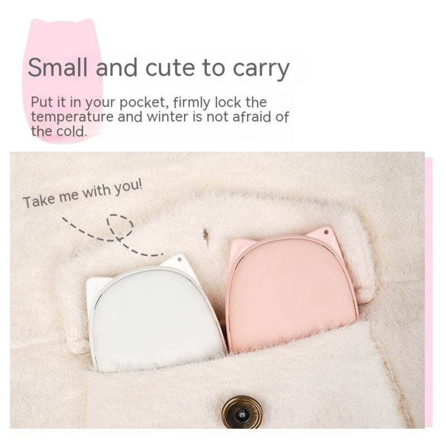 Cartoon Cat's Paw Hand Warmer