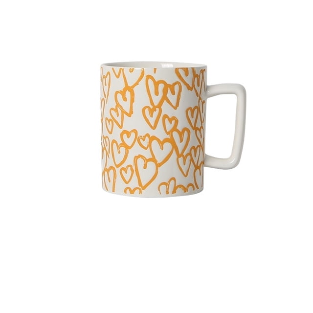 Taza de café de cerámica de gran capacidad for desayuno de avena, 400 ml