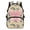 Pink Bow Bass Fish, variant on Pink Bow Bass Fish Adjustable Straps Backpack for College Students 17 Inch Roomy Bookbag for Laptop and Binders This Schoolbag Is Perfect for Teens Daily