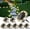 Warm White, variant on Peasur Solar Ground Lights, IP68 Waterproof Disc Lights, Anti-Rust Landscape Lighting for Pathway, Garden, Yard and Driveway