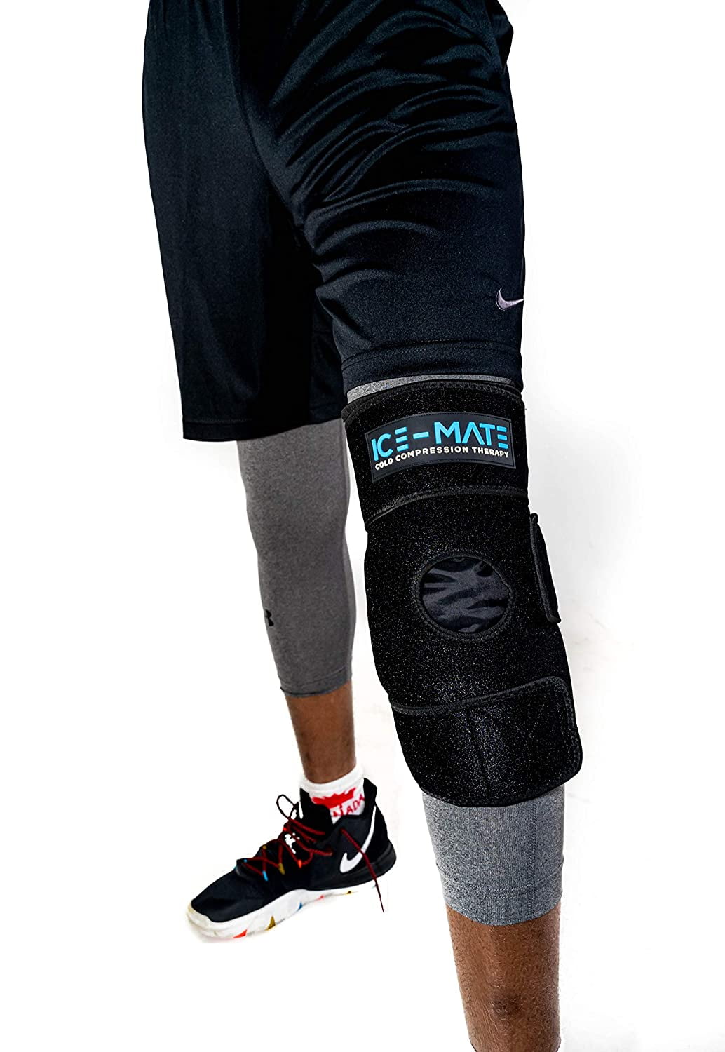 Gel Ice Pack for Knee Injuries Hot/Cold Gel Compression upport Brace