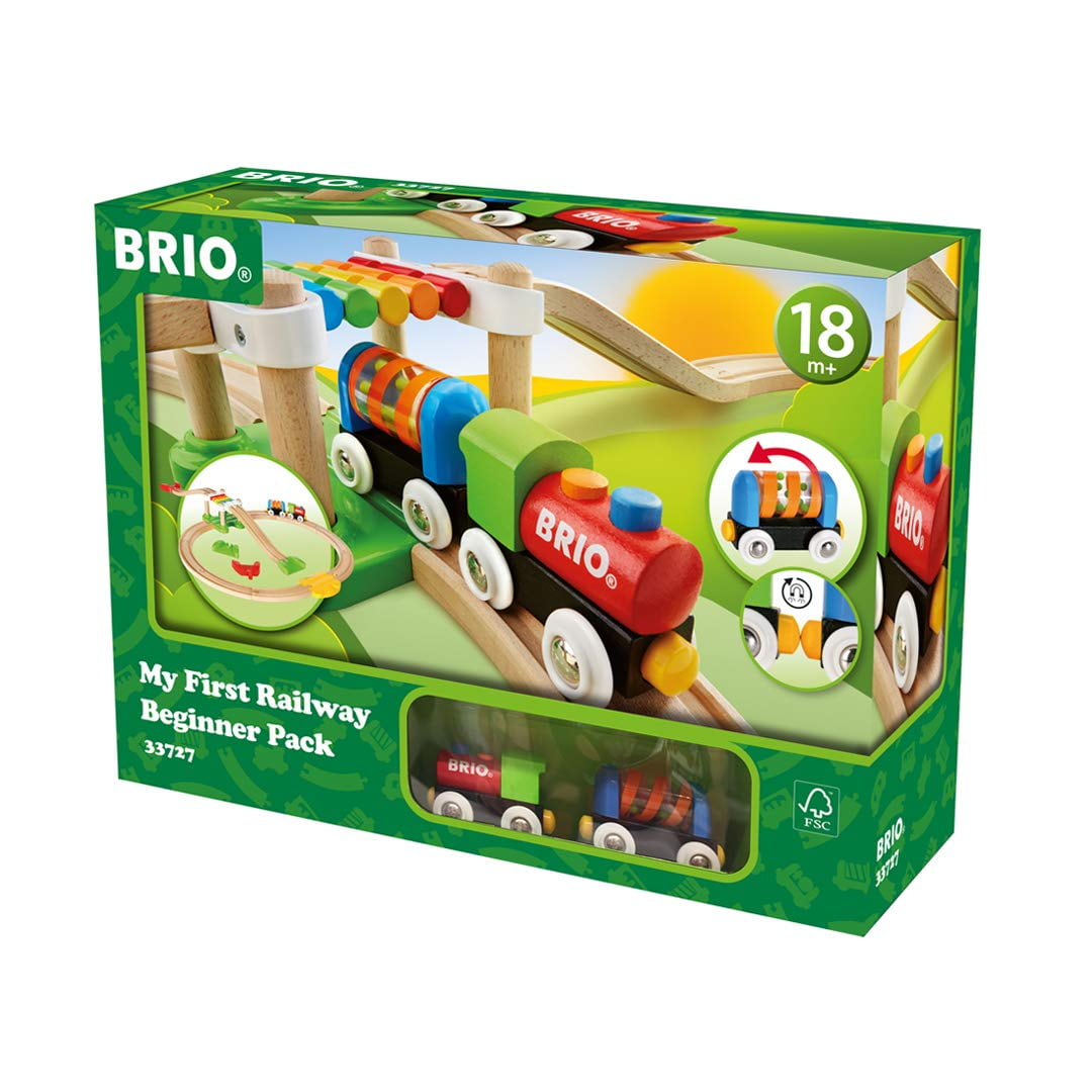 brio beginner train set