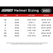 Shoei X-Fifteen Solid Helmet (Large, Matte Black)