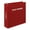 Brick Red, variant on Carstens 3-Inch Heavy Duty 3-Ring Binder for Policy Manuals - Side Opening, Black