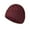 Wine, variant on Hauaitttt Winter Knitting Thickened Warm Knitted Hat Female Face Show Small Ear Protector Cold Hat Casual Pullover Hat Extra Large Winter Hats for Men Large Winter Hats for Men 1 Caps Ski Cab Boys