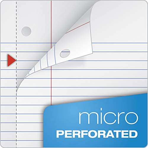 8 x 10-1//2 TOPS//Oxford 1-Subject Notebooks 65007 College Rule Color Assortment May Vary 70 Sheets 6 Pack - 1