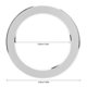 thumbnail image 1 of Engine Ignition Start Stop Button Ring Cover Trim Aluminum Alloy Red Replacement for A4 A5 A6 Q5 2009‑2018, 1 of 4
