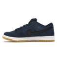 thumbnail image 2 of Nike Men's SB Dunk Low Navy Black Gum Skateboarding Shoes, from StockX, 2 of 5