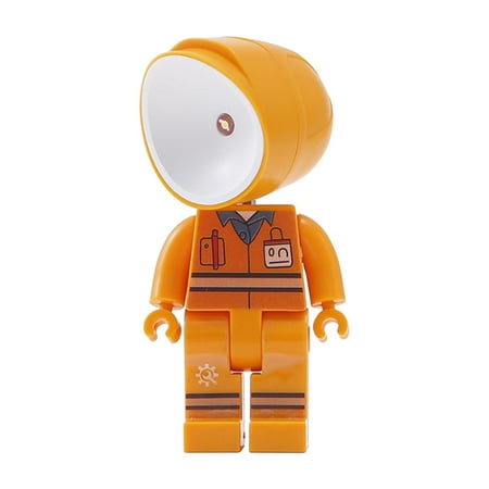 

RBCKVXZ Astronaut Children s Warm Light Night Light Button Battery Mini Light Decoration Patio & Garden Decor on Clearance Orange