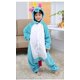 thumbnail image 1 of Pijama de una pieza con dibujos de animales para niños, ropa de hogar de manga larga de franela con diseño de caballo y cielo estrellado de arcoíris, 1 of 6