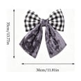 thumbnail image 3 of Qjidjing Halloween Fabric Bow Decorations, Door Window Hangings, Ornaments for Party Scene Layout, 3 of 7