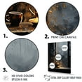 thumbnail image 3 of Designart "Brewing Monsoon Brew With Japan Tea III" Coffee & Tea Canvas Art Print, 3 of 7
