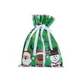 Clearance YOHOME Christmas Drawstring Gift Bags Christmas Wrapping Bags