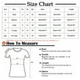 thumbnail image 3 of Yufatyle Blouses for Women Dressy Casual Summer Hot Birthday Present Short Sleeve Blouses for Women V-Neck T-shirt Loose Comfortable Female Blouses Black, 3 of 7