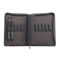 thumbnail image 4 of KACO Fountain Pen Pouch Case Bag Business Style Black For 10 Pens Waterproof, 4 of 7