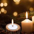 thumbnail image 4 of 24pcs Wooden Candle Holder,votive Tealight Holder For Wedding Party For Table,birthday Christmas Pa, 4 of 5