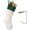 White-green, variant on Christmas Stockings with Initials, Letter A Embroidered Xmas Stockings, 18" Large Monogram Knitted Xmas Stocking, Christmas Party Fireplace Family Hanging Stocking Decorations