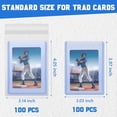 thumbnail image 2 of 200 Pcs Team Bag Top Loaders for Cards (100Pcs Team Bag Trading Card & 100Pcs Top Loaders Sleeves), Team Set Bags, 2 of 7