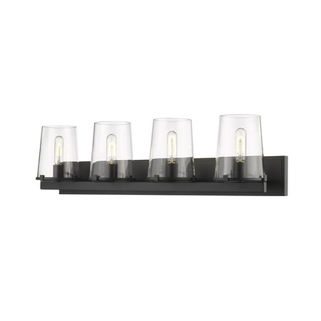

Z-Lite 3032-4V Callista 4 Light 38 Wide Bathroom Vanity Light - Black