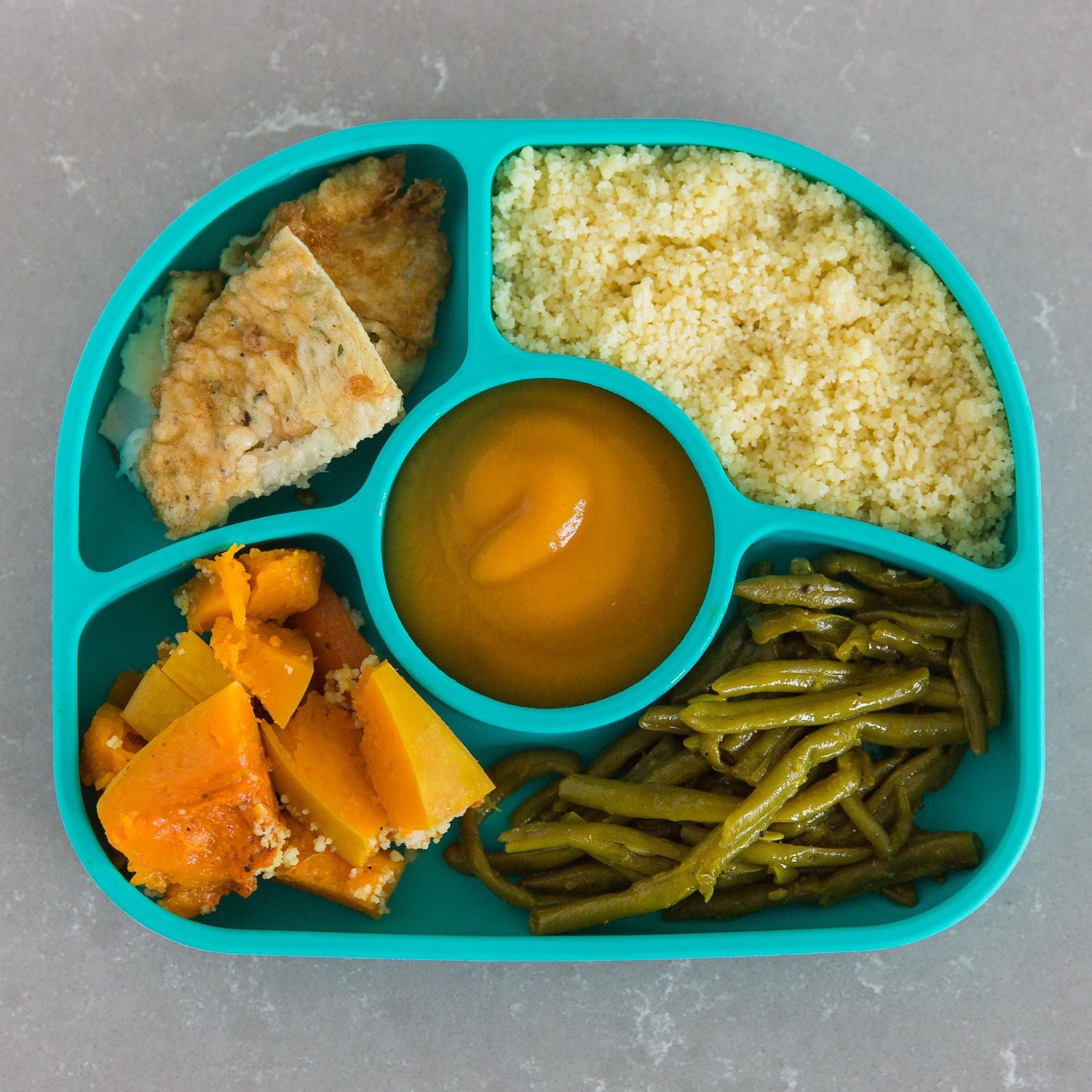 Yümi: Silicone Plate & Spoon Set