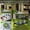Dark Green, variant on Outdoor Grill Table Cart with Stainless Steel Top&3-Shelf & Trash Bag Holder White