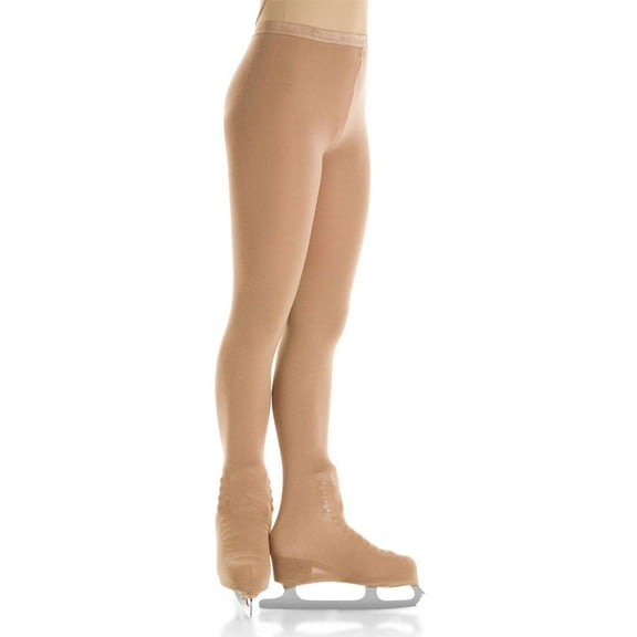 Mondor 3302 Over The Boot Figure Skating Tights (Light Tan)