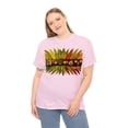 thumbnail image 4 of Unisex Adult Size Heavy Cotton Tshirt Reggae.Land Latte Art 001, 4 of 4
